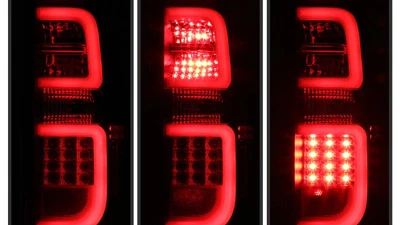 Spyder Auto LED Taillights for 2014-2021 Toyota Tundra, Black Finish, Clearance                                     - ALT-YD-TTU14-LED-BK - Image 9