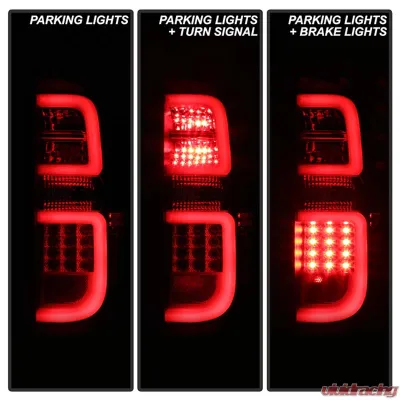 Spyder Auto LED Taillights for 2014-2021 Toyota Tundra, Black Finish, Clearance - ALT-YD-TTU14-LED-BK