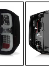Spyder Auto Black Smoke LED Taillights with Light Bar for Toyota Tundra 2014-2018                                     - ALT-YD-TTU14-LED-BSM - Image 2