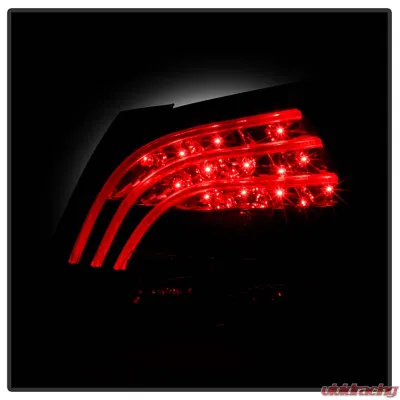 Spyder Auto Black LED Taillights for 2007-2009 Toyota Yaris 4-Door Sedan - ALT-YD-TYA074D-LED-BK