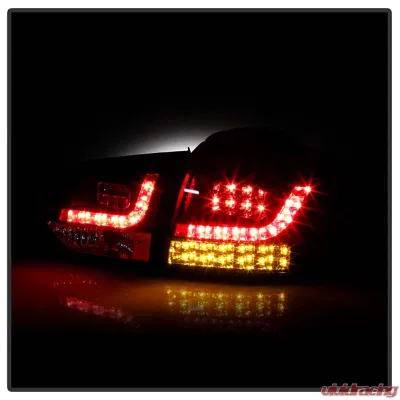 Spyder Auto LED Black Tail Lights for Volkswagen Golf GTI 2010 and Up - ALT-YD-VG10-LED-BK