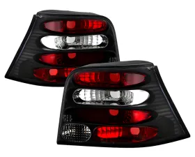 Spyder Auto Altezza Black Tail Lights Volkswagen Golf 1999-2004