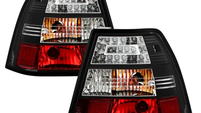 Spyder Auto LED Black Tail Lights for Volkswagen Jetta 1999-2004, ALT-YD-VJ99-LED-BK                                     - ALT-YD-VJ99-LED-BK - Image 9