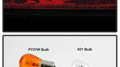 Spyder Auto LED Black Tail Lights for Volkswagen Jetta 1999-2004, ALT-YD-VJ99-LED-BK                                     - ALT-YD-VJ99-LED-BK - Image 5