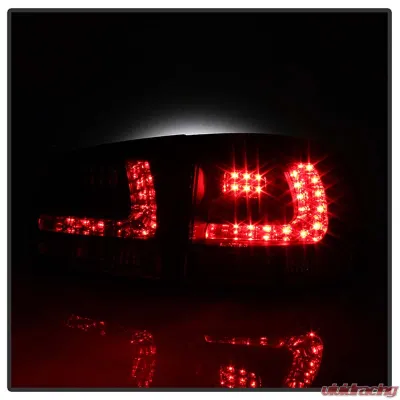 Spyder Auto Black LED Taillights for Volkswagen Touareg 2002-2007, ALT-YD-VTOU04-LED-BK - ALT-YD-VTOU04-LED-BK