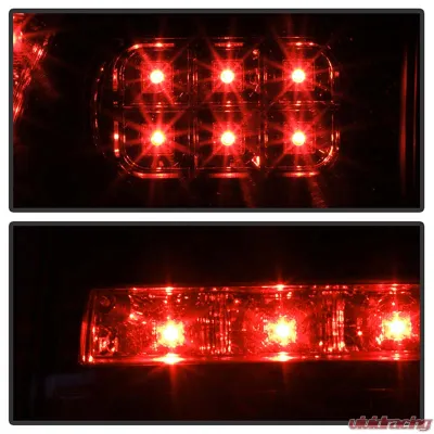 Spyder Auto Black LED Taillights for Volkswagen Touareg 2002-2007, ALT-YD-VTOU04-LED-BK - ALT-YD-VTOU04-LED-BK