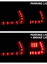 Spyder Auto Black LED Taillights for Volkswagen Touareg 2002-2007, ALT-YD-VTOU04-LED-BK                                     - ALT-YD-VTOU04-LED-BK - Image 9