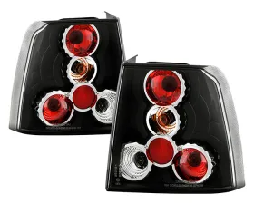 Spyder Auto Altezza Black Tail Lights for Volkswagen Passat 1997-2000