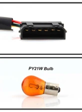 Spyder Auto Altezza Black Tail Lights for Volkswagen Passat 1997-2000                                     - ALT-YD-VWPAT97-BK - Image 7