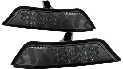 Spyder Auto Front Bumper DRL LED Lights Smoke for Ford Mustang 2015-2016                                     - CBL-YD-FM15-LED-SM - Image 10