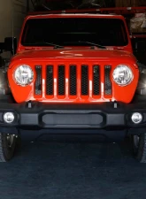 Spyder Auto Full LED Sequential Signal Front Bumper Lights Black Jeep Wrangler 2018-2019                                     - CBL-YD-JW18-SEQ-BK - Image 10