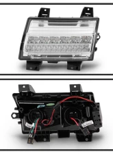 Spyder Auto Full LED Sequential Signal Front Bumper Lights Chrome for Jeep Wrangler 2018-2019                                     - CBL-YD-JW18-SEQ-C - Image 2