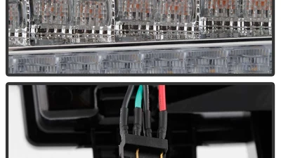 Spyder Auto Full LED Sequential Signal Front Bumper Lights Chrome for Jeep Wrangler 2018-2019                                     - CBL-YD-JW18-SEQ-C - Image 3