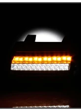 Spyder Auto Full LED Sequential Signal Front Bumper Lights Chrome for Jeep Wrangler 2018-2019                                     - CBL-YD-JW18-SEQ-C - Image 7