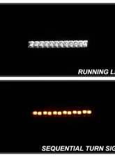 Spyder Auto Full LED Sequential Signal Front Bumper Lights Chrome for Jeep Wrangler 2018-2019                                     - CBL-YD-JW18-SEQ-C - Image 9