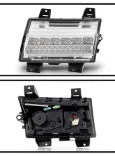 Spyder Auto Full LED Front Bumper Lights Sequential Signal Chrome for Jeep Wrangler 2018-2019                                     - CBL-YD-JW18LED-SEQ-C - Image 2