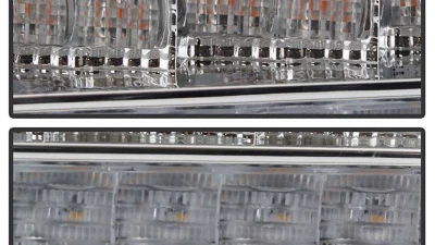 Spyder Auto Full LED Front Bumper Lights Sequential Signal Chrome for Jeep Wrangler 2018-2019                                     - CBL-YD-JW18LED-SEQ-C - Image 3