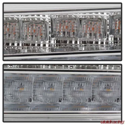 Spyder Auto Full LED Front Bumper Lights Sequential Signal Chrome for Jeep Wrangler 2018-2019 - CBL-YD-JW18LED-SEQ-C
