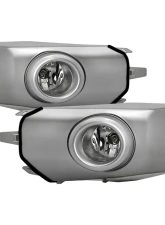 Spyder Auto Clear OEM Style Fog Lights with Switch for 2007-2014 Toyota FJ Cruiser                                     - F-TFJ07-C - Image 4