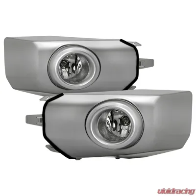 Spyder Auto Clear OEM Style Fog Lights with Switch for 2007-2014 Toyota FJ Cruiser - F-TFJ07-C