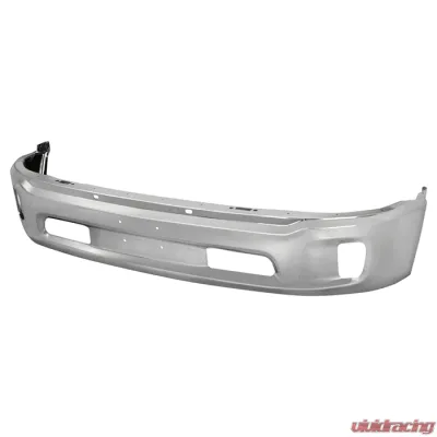 Spyder Auto Front Bumper Chrome w/Fog Light Hole for Dodge Ram 1500 2013-2018 - FB-DR13B-FOG-C