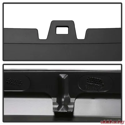 Spyder Auto Upper Front Bumper Black Dodge Ram 1500 2013-2018 - FB-DR13U-BK
