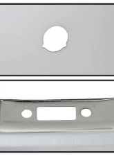Spyder Auto Front Bumper with Sensor & Fog Light Hole Chrome for Dodge Ram 1500 2014-2018                                     - FB-DR14B-WS-FOG-C - Image 4