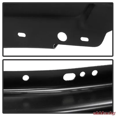 Spyder Auto Front Bumper with Fog Light Hole Black for Ford F150 2009-2014 - FB-FF15009-FOG-BK
