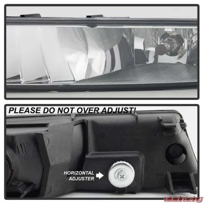 Spyder Auto Clear OEM Fog Lights for Acura TL 2002-2003, High-Quality Replacement Lights - FL-ATL02-C