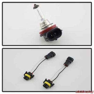 Spyder Auto Clear OEM Fog Lights for Acura TL 2002-2003, High-Quality Replacement Lights - FL-ATL02-C