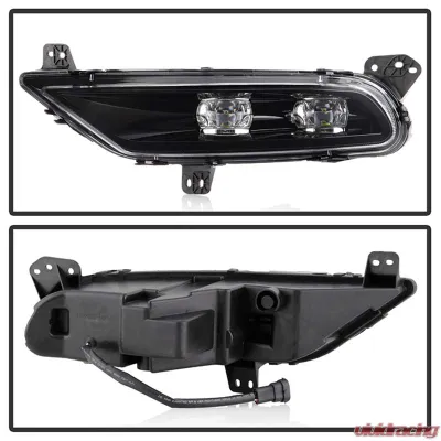 Spyder Auto Full LED Fog Lights Left for Chrysler 300 2015-2019, OEM Style, No Switch - FL-C30015-LED-L