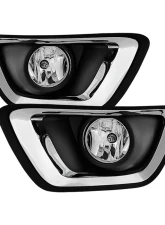 Spyder Auto Clear OEM Fog Lights with Switch for Chevrolet Colorado 2015-2020                                     - FL-CCOL15-C - Image 4