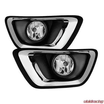 Spyder Auto Clear OEM Fog Lights with Switch for Chevrolet Colorado 2015-2020 - FL-CCOL15-C