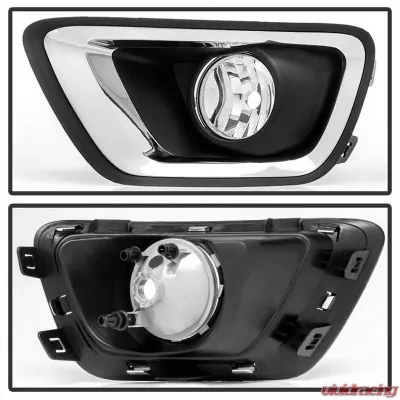 Spyder Auto Clear OEM Fog Lights with Switch for Chevrolet Colorado 2015-2020 - FL-CCOL15-C