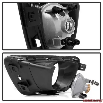 Spyder Auto Clear OEM Fog Lights with Switch for Chevrolet Colorado 2015-2020 - FL-CCOL15-C