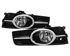 Spyder Auto Clear OEM Fog Lights with Switch for Chevrolet Cruze 2011-2014 Non-Sport