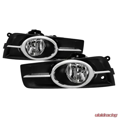 Spyder Auto Clear OEM Fog Lights with Switch for Chevrolet Cruze 2011-2014 Non-Sport - FL-CCRZ2011-C