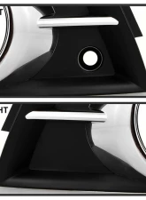 Spyder Auto Clear OEM Fog Lights with Switch for Chevrolet Cruze 2011-2014 Non-Sport                                     - FL-CCRZ2011-C - Image 4
