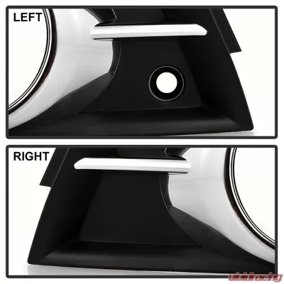 Spyder Auto Clear OEM Fog Lights with Switch for Chevrolet Cruze 2011-2014 Non-Sport - FL-CCRZ2011-C