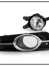Spyder Auto Clear OEM Fog Lights with Switch for Chevrolet Cruze 2011-2014 Non-Sport                                     - FL-CCRZ2011-C - Image 5