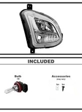 Spyder Auto OEM Style Fog Lights Right for Chevrolet Equinox 2018-2020, Clear Lens                                     - FL-CEQ18-R - Image 2
