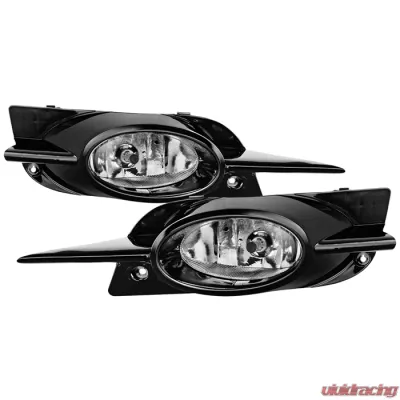 Spyder Auto Clear Fog Lights with Switch for Honda Civic 2-Door 2009-2011 - FL-CL-HC09-2D-C