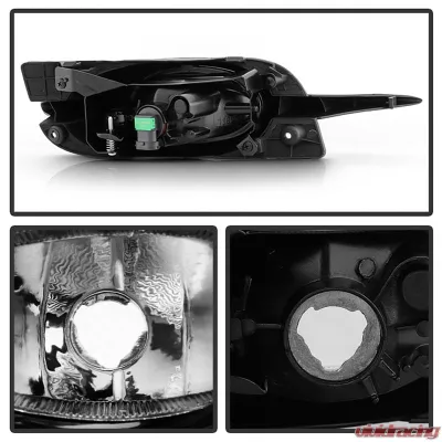 Spyder Auto Clear Fog Lights with Switch for Honda Civic 2-Door 2009-2011 - FL-CL-HC09-2D-C