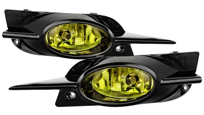 Spyder Auto Yellow OEM Fog Lights with Switch for Honda Civic 2-Door 2009-2011                                     - FL-CL-HC09-2D-Y - Image 3