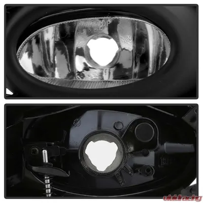 Spyder Auto Clear OEM Fog Lights with Switch for Honda Civic 4-Door 2009-2011 - FL-CL-HC09-4D-C