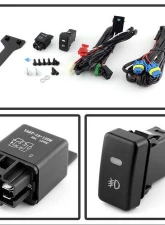 Spyder Auto Smoke OEM Fog Lights with Switch for Honda Odyssey 2005-2007                                     - FL-CL-HODY05-SM - Image 4