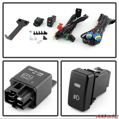 Spyder Auto Smoke OEM Fog Lights with Switch for Honda Odyssey 2005-2007 - FL-CL-HODY05-SM