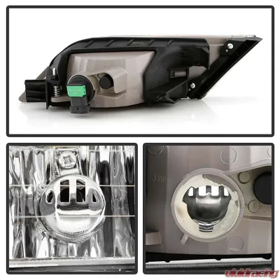 Spyder Auto Clear OEM Fog Lights with Switch for Honda Odyssey EX|EXL|LX 2011-2014 - FL-CL-HODY2011-C