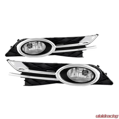 Spyder Auto Clear OEM Fog Lights with Switch for Honda Odyssey 2015-2016 - FL-CL-HODY2014-C