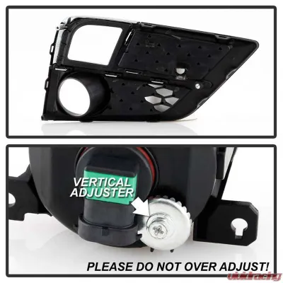 Spyder Auto OEM Fog Light with Switch for Honda Odyssey 2018-2019, Clear Lens - FL-CL-HODY2018-C